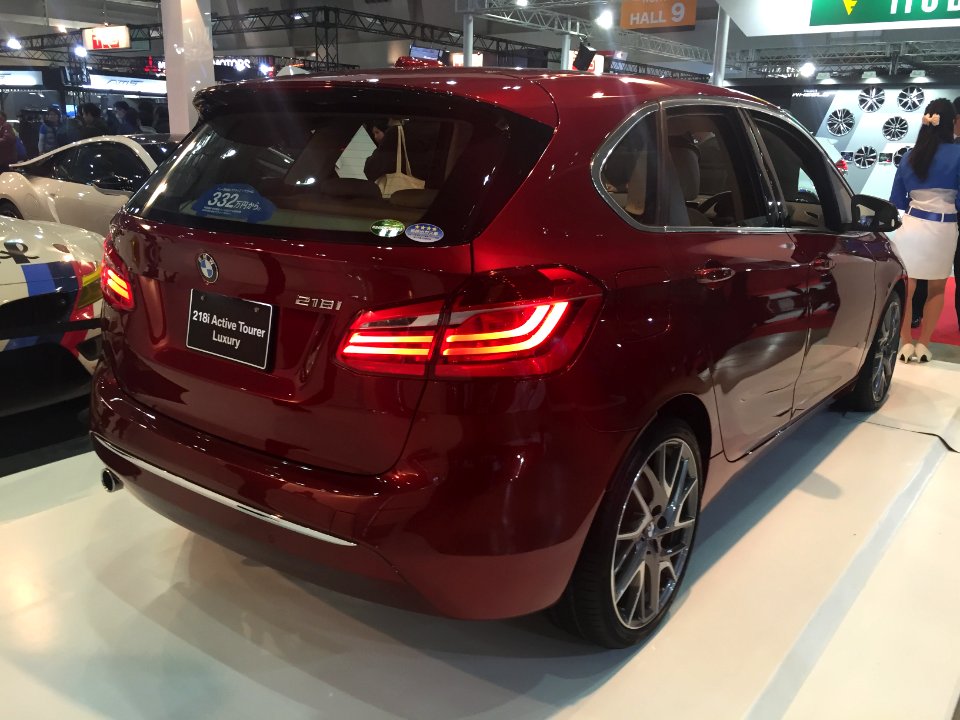 BMW 218i Active Tourer Luxury rear - Tokyo Auto Salon 2015