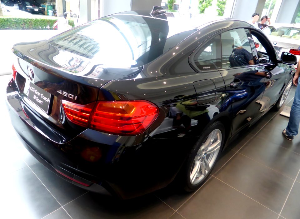 BMW 420i GranCoupé M Sport (F36) rear