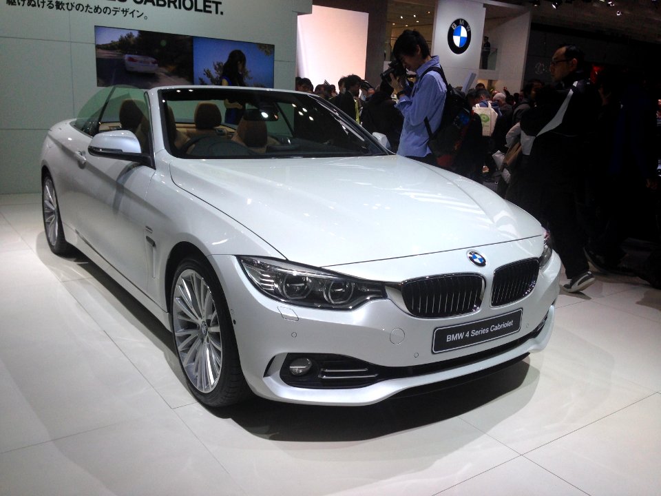 BMW 4-Series Cabriolet front - Tokyo Motor Show 2013