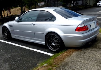 BMW M3 coupé (E46) rear