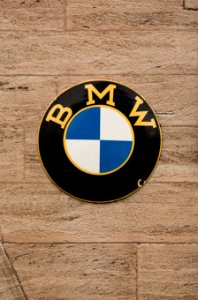 BMW Logo, Wanfried, Deutschland IMGL0605 edit