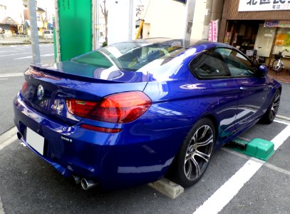 BMW M6 Coupe (F13) rear