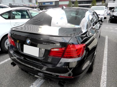 BMW ActiveHybrid 5 (F10) rear