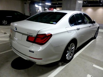 BMW 740i (F01) rear