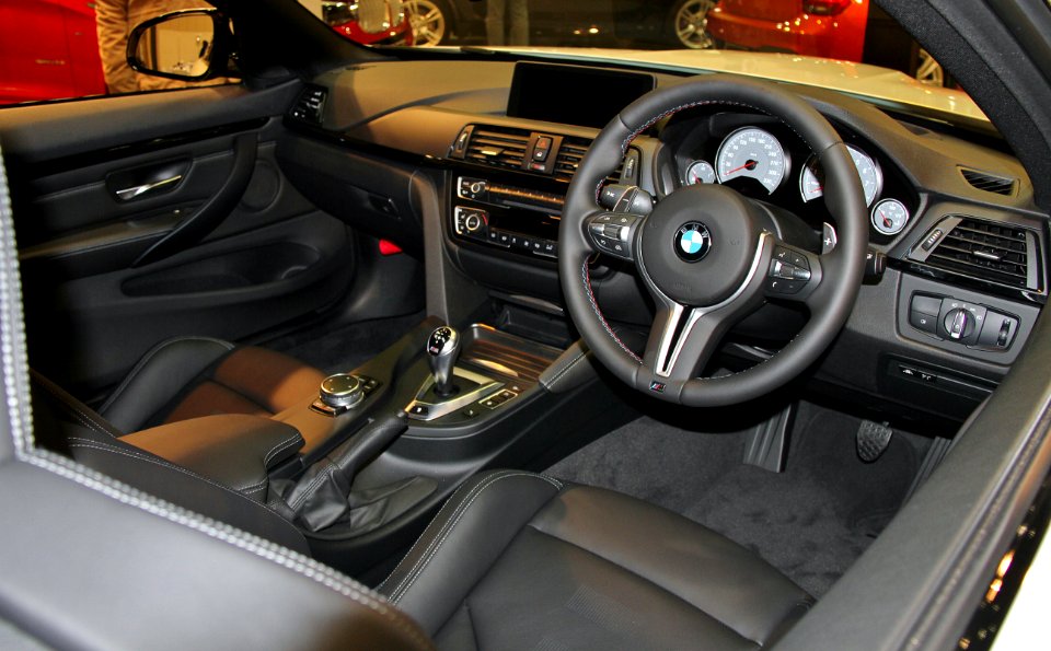 BMW M4 Coupe interior