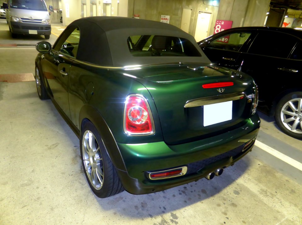 BMW MINI COOPER S Coupé (R58) rear