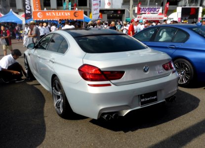 BMW M6 Gran Coupé (F06) rear