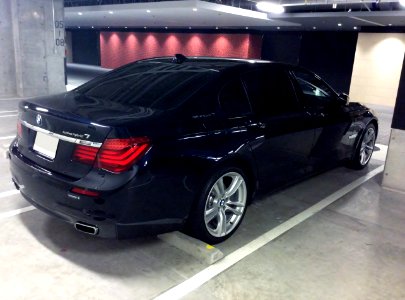 BMW ActiveHybrid 7 (F01) rear