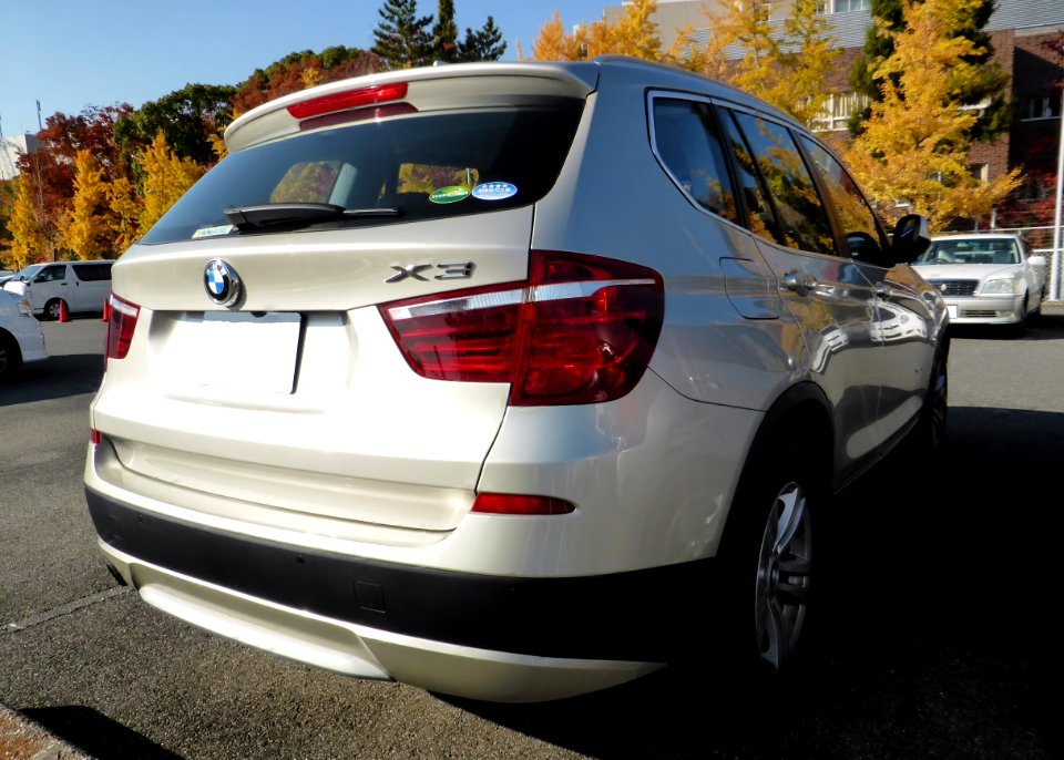 BMW X3 xDrive20i (F25) rear