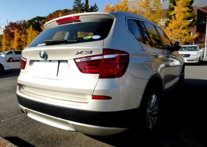 BMW X3 xDrive20i (F25) rear