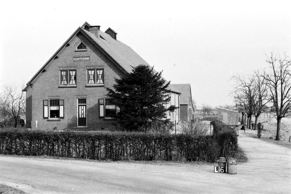Boerderij Blauwe Kamp te Ommeren aan de Linge ruilverkaveling Maurikse Wete…, Bestanddeelnr 170-1925