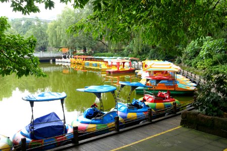 Boats - Chengdu Culture Park - Chengdu, China - DSC03964