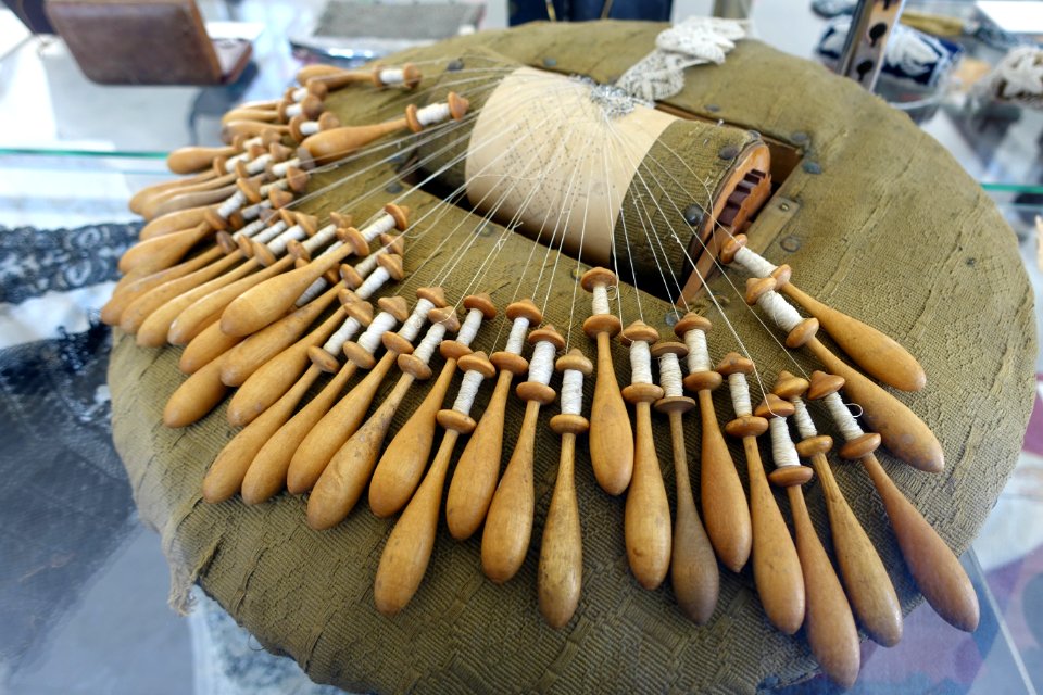 Bobbin lace - Bennington Museum - Bennington, VT - DSC08608