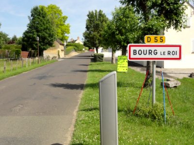Bourg-le-Roi (Sarthe) entrée