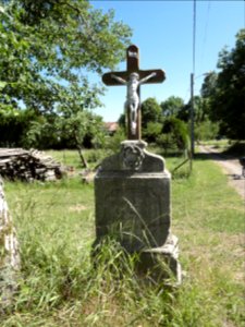 Bourgaltroff (Moselle) croix de chemin