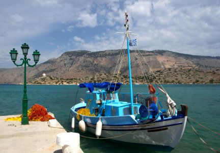 Boat bateau Panormittis Symi