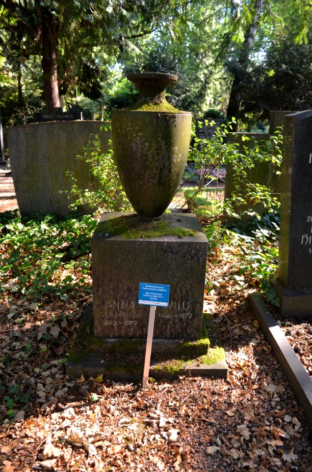 Bockenheim, Neuer Friedhof Grab 8 - 326 Fechter