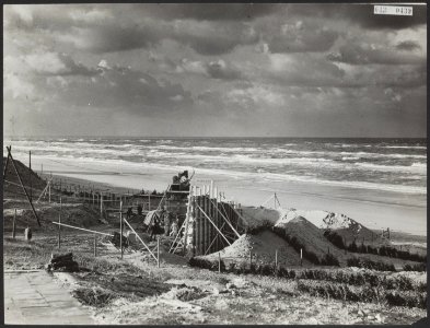 Boulevards, bouwnijverheid, duinen, Bestanddeelnr 043-0439