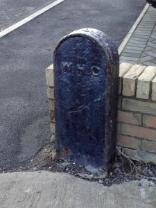 Boundary Marker 20 Metres South East Of Cliff Cottage