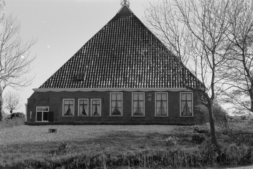 Boerderij bij Hindeloopen (ruilverkaveling Stavoren-Noordermeerpolder), Bestanddeelnr 170-2778
