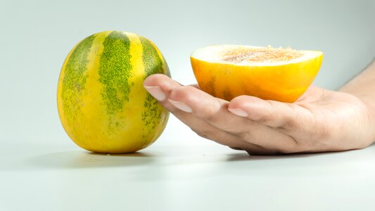 Cucumber white background