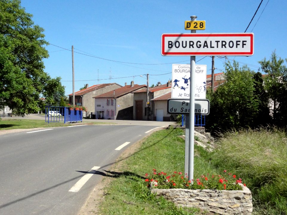 Bourgaltroff (Moselle) entree