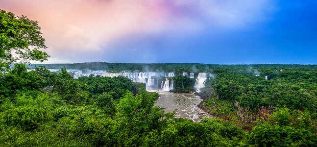 Landscape nature waters