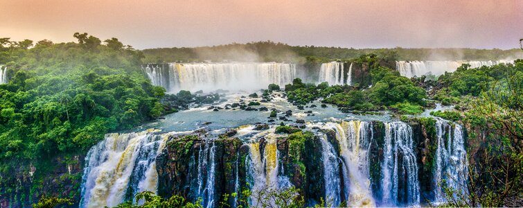 Landscape nature waters