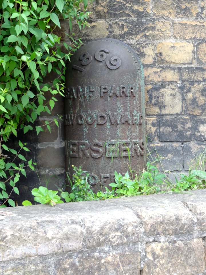 Boundary Mark At South East Corner Of Bailey Wall