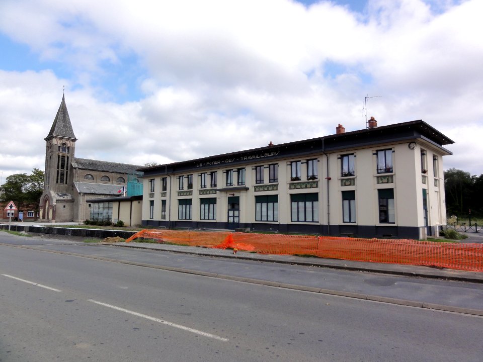 Boussois (Nord, Fr) Le foyer des travailleurs