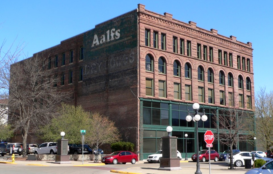 Boston Block (Sioux City) from SW 1