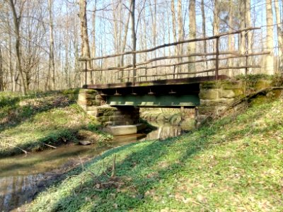 Bocksbach, Brücke ehemalige Bahnstrecke nördlich Ittersbach