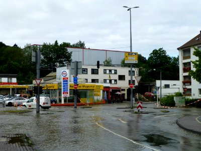 Bockmühle-Lenneper Str, Überflutung Juli 2021