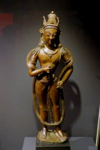 Bodhisattva Vajrapani, India, western Himalayas, 12th-14th century AD, bronze - Linden-Museum - Stuttgart, Germany - DSC03834 photo