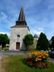 Bossus-lès-Rumigny (Ardennes) Église Saint-Martin, façade