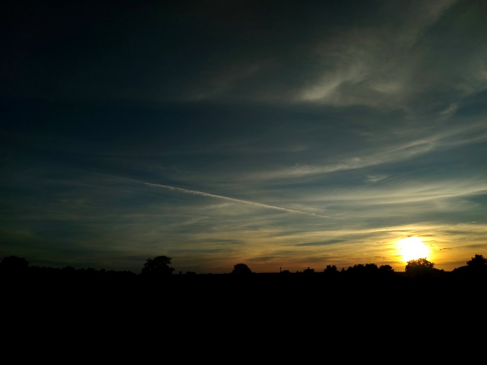 Boshoverheide zonsondergang sep 2018