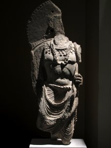 Bodhisattva. Kapisa. Afghanistan. Musée des arts asiatiques - Guimet