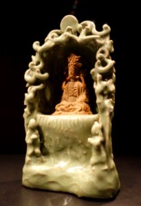 Boddhisattva Guanyin, China, Ming dynasty, 1300-1400 AD, porcelain - Östasiatiska museet, Stockholm - DSC09644