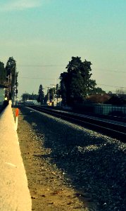 BNSF Tracks through Orange, California