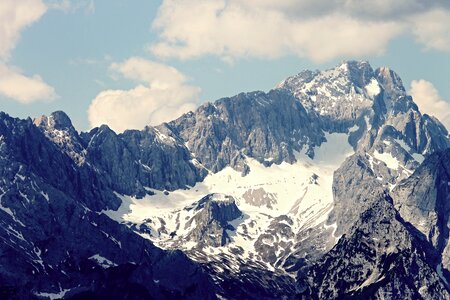 Landscape summit mountains