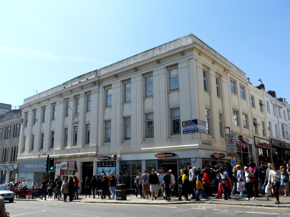 Bostel House, 37 West Street, Brighton (April 2013)