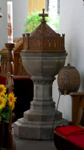 Borgholz - Mariä Verkündigung - Taufbecken