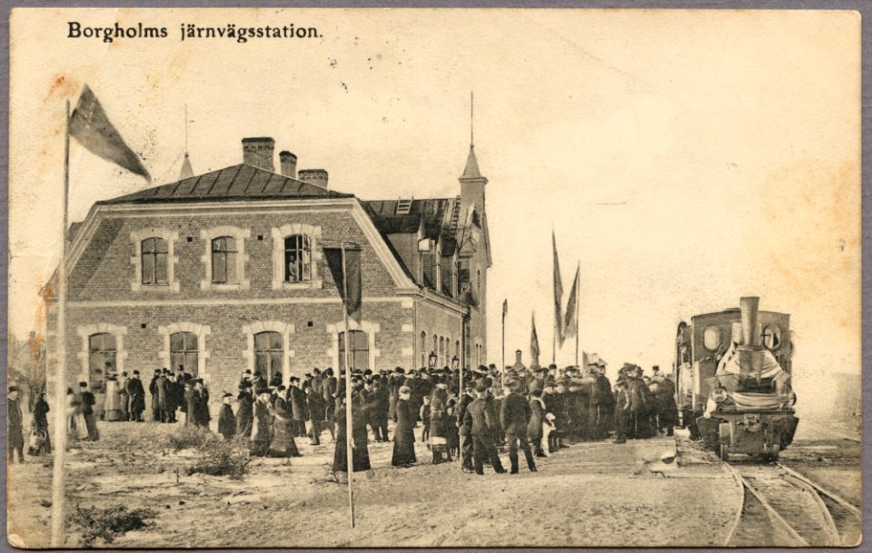 Borgholms Järnvägsstation