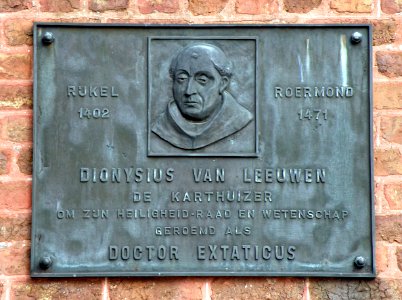 Borgloon Plaat de Karthuizer