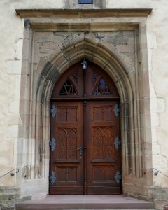 Borgholz - Mariä Verkündigung - Portal