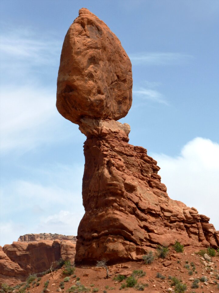 Balance balance rock arches national park photo