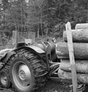 Bosbewerking, machines, werktuigen, aanhangers, Bestanddeelnr 251-9342