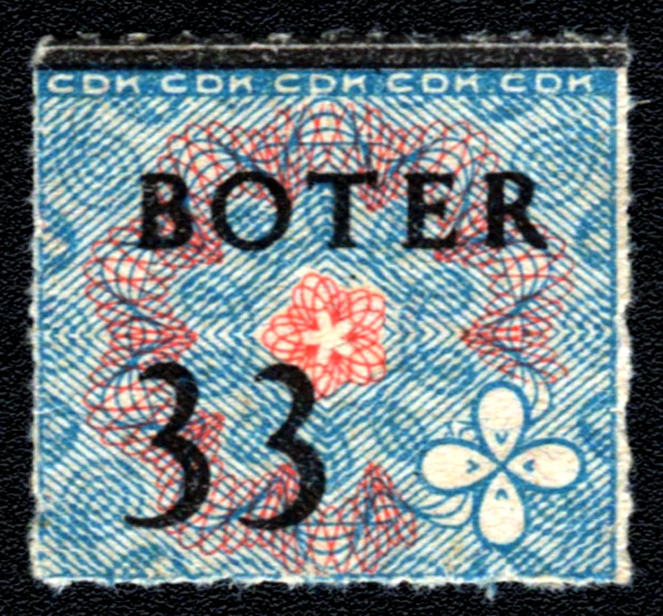 Boter CDK distributiebon