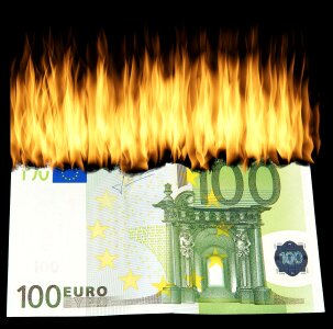 Finance fire burn