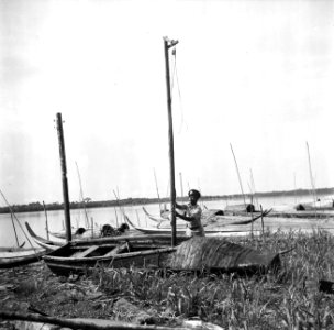 Boten bij Albina in Suriname, Bestanddeelnr 252-6635